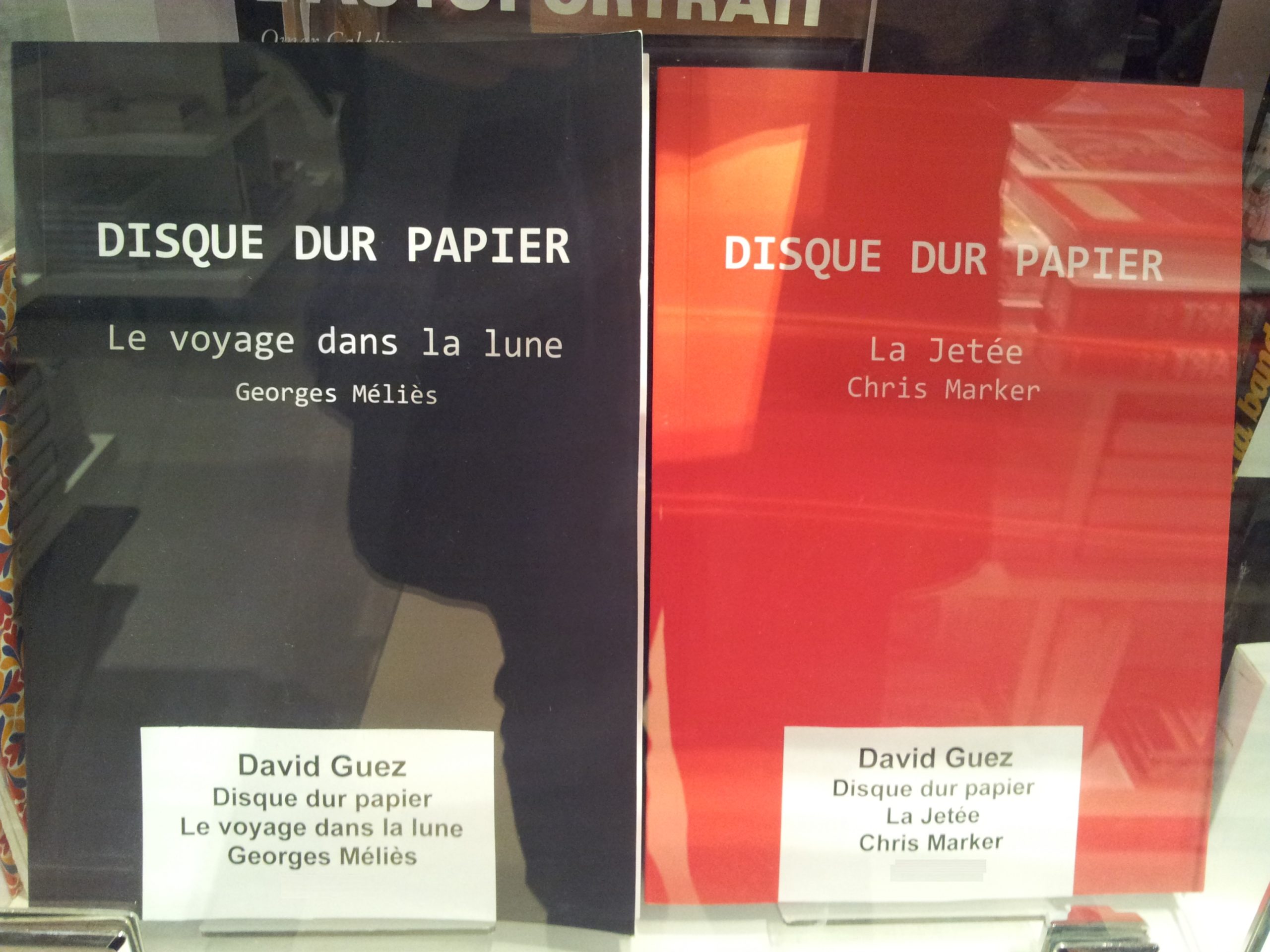 Disque Dur Papier La Jetée et Voyage sur la lune